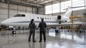 Hangar planners map aircraft maintenance zones, access platforms, and lighting task locations.